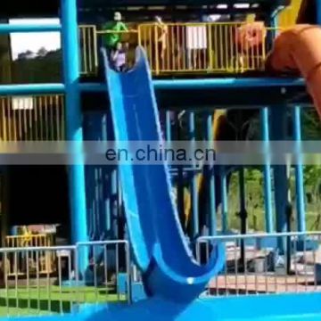 Fiberglass Spiral Slide Amusement Water Park Used Commercial Water Slide