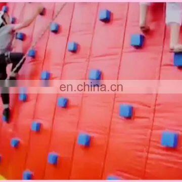 cheap blow up tree slide bouncer Inflatable Rock Climbing wall