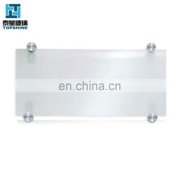 China Supplier tempered frosted acid etched glass for glass table top