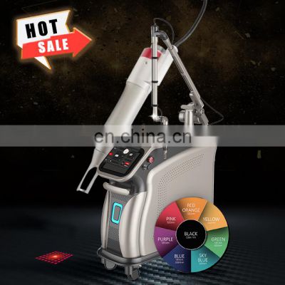 picosecond laser tattoo removal therapy carbon peeling skin rejuvenation device