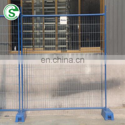 Australia standard crowd control portable base temporary welded mesh fencing for events