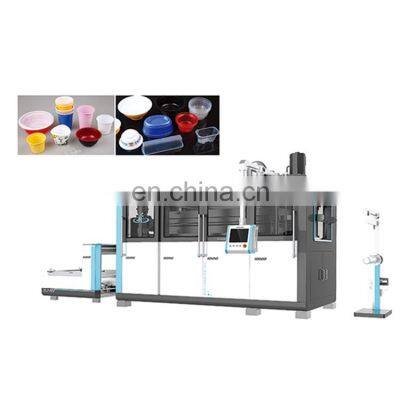 machine for the manufacture of disposable plastic cups, plastic plates making machine