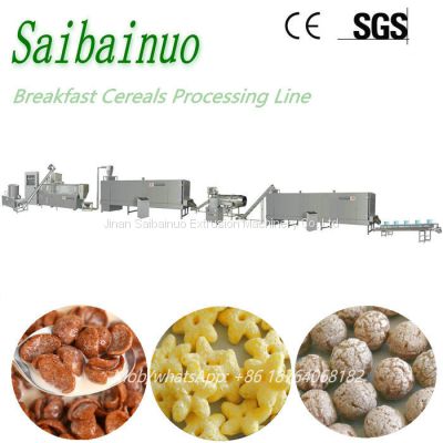 Automatic Industrial Breakfast Cereals Making Machine