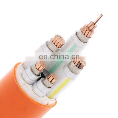 Heavy duty Fire retardant XLPE power cable price 3core CCC/GB type AVVR flexible power cable
