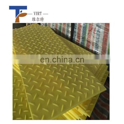 oil rig matting portable plastic oil field staging panels