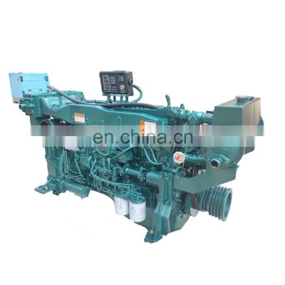 Hot sale 270hp/1800rpm 6 Cylinders Sinotruk Marine Diesel Engine WD615.27C01
