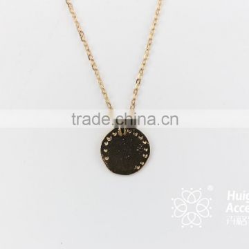 Fashion round shaped pendant necklace women necklace