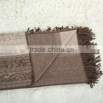 100% cashmere knitted blanket 130*170cm