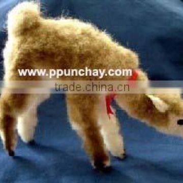 Vicuna toy fur Alpaca 5.5" Peru