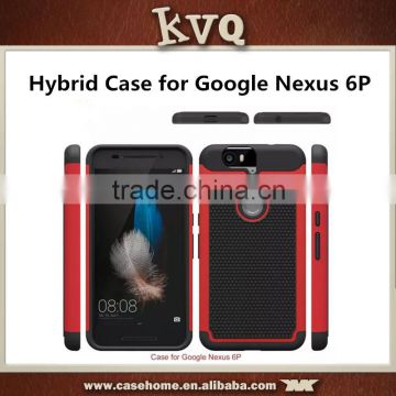 Hybrid Rugged Rubber Hard Shockproof Skin Case Cover For Google Nexus 6p