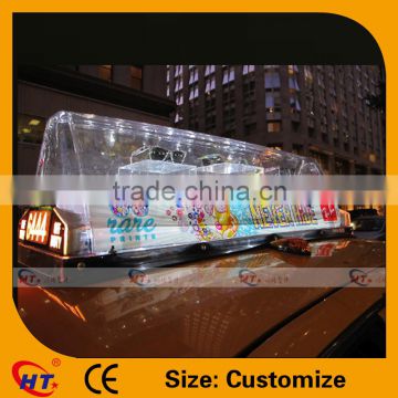 Transparent high quality taxi top advertising                        
                                                Quality Choice