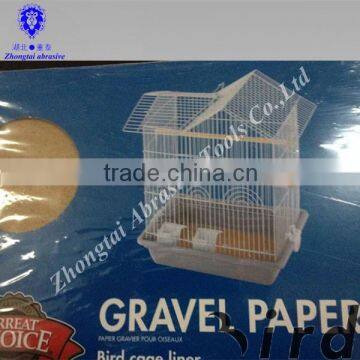 easily clean and hygienically 43*28cm environment-friendly pet bird gravel paper