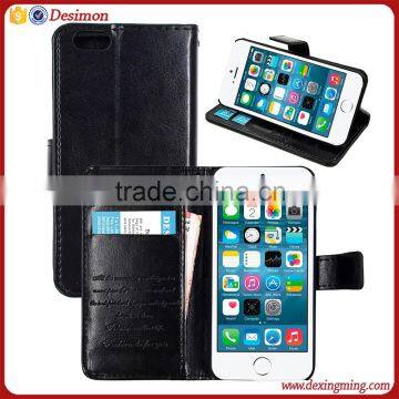 Credit card holder mobile phone leather case for iphone 6,for iphone 6s case leather, case phone leather