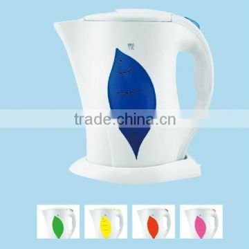 2015 New Design cordless Colorful LED light electric water pot,rapid water kettle