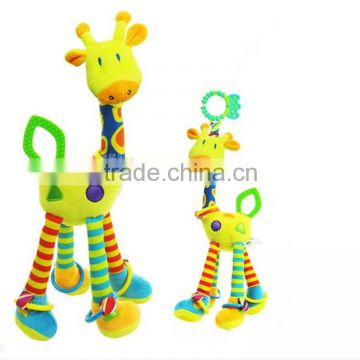 Plush Soft Giraffe Baby Bed Hanging Toy