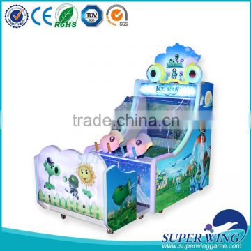 2016 new fantasy cave kids coin operated ticket redemption game machine water shooting game machine for sale