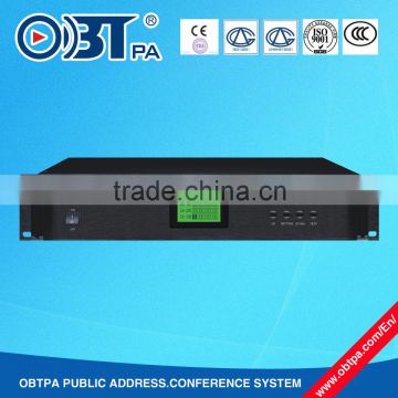 OBT-8910 Analog and IP Fire public address system for 30 zones,Intelligent Fire Matrix