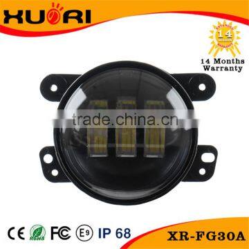 Factory super bright fog light round led headlight hi and low beam with bracket for Jeep fog light