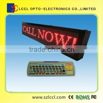 Small Outdoor Advertising LED Mini Electronic Number Display Panel