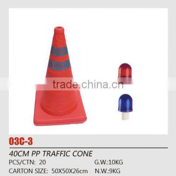 40CM PP Traffic Road Cone