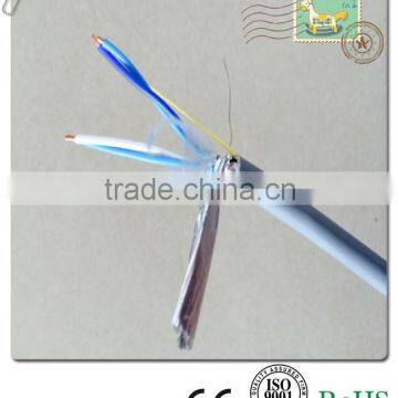 Hot sell 2 pair telephone coil wire,telephone cable with CCA conductor