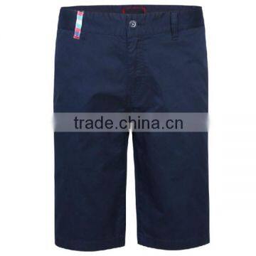 Navy color beach shorts wear with prints at both sides for men