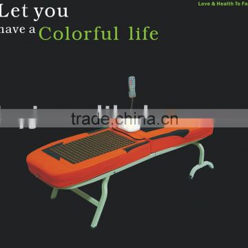 jade caps folding massage bed with thermal therapy(AYJ-08A)