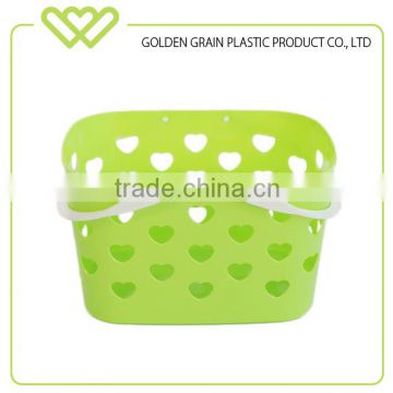 CH70040Factory Wholesale Colour Plastic Hollow out Basket