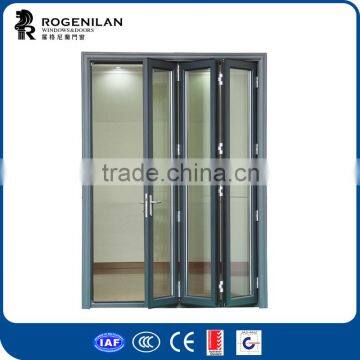ROGENILAN 75 series aluminium cheap interior folding doors