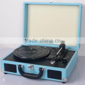 2016 antique suitcase gramophone as Christmas gift