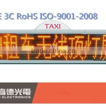 custom led sign board for Taxi/bus led display high quality