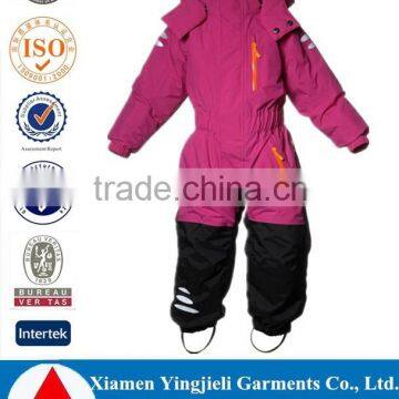 High Quality Kids Winter One Piece Ski Jumpsuits Factory Price 2016