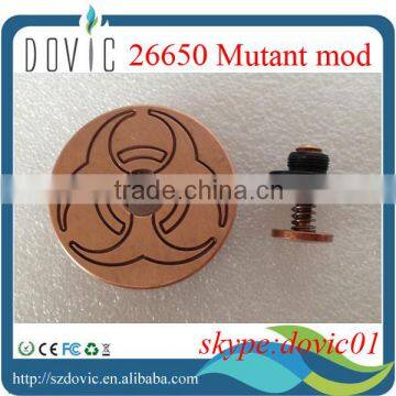 Adjustable top pin 26650 mutant mod