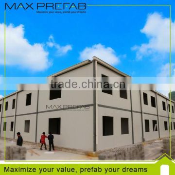 Environmental Friendly steel stucture Prefabricated Hotel Building