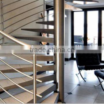 Stainless steel gold color handrail /staircase