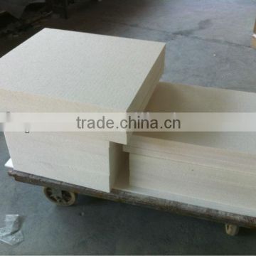 High temperature ceramic fiber board as furnace liner