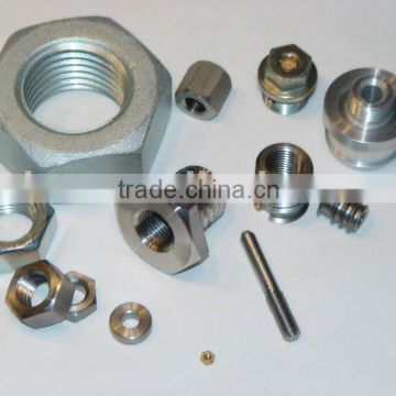 high precision CNC parts bolts and nuts screws