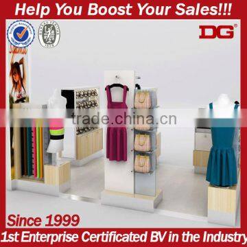 Wholesale factory mall display stand ideas handbag kiosk