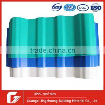 ASA surface PVC Material and Plain Roof Tiles Type double layer shingle