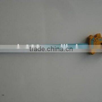 promotional cartoon wooden animal pencil with 2D top