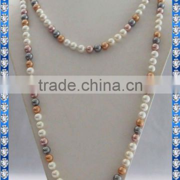 Very Nice Quality 10mm Sea Shell Pearl Necklace SSN008