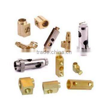 Custom factory made electricals brass parts