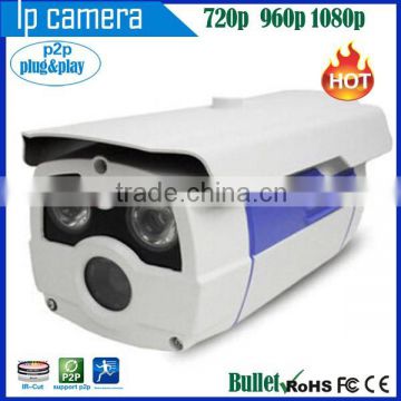 HOT SALE!Tollar Outdoor bullet IR night vision HD 720P/960P security onvif security camera