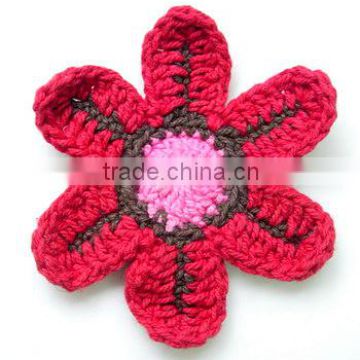 cotton crothet flower