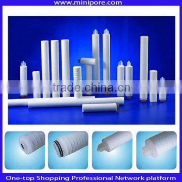 10" Spun Polypropylene Filter Cartridge with 1um 3um 5um 10um 20um