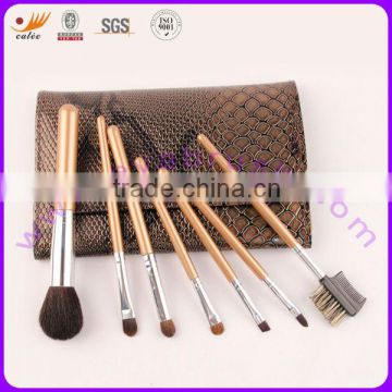 Top quality makeup brush kit in 7 piece