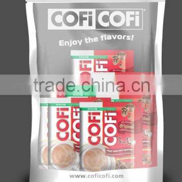 INSTANT Coffee mix in 10's bag - COFICOFI Original 3 in 1