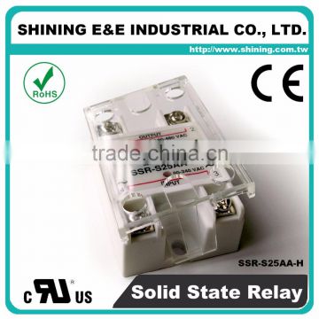 SSR-S25AA-H Shining 25A AC to AC UL High Power 240V Output Relay