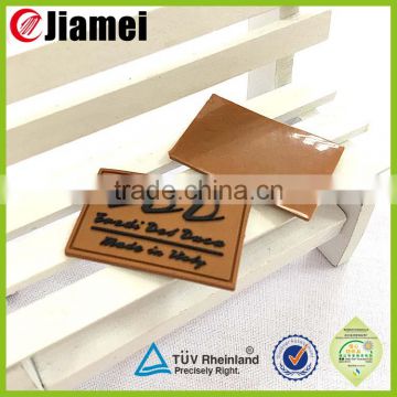 Customized New Design pvc label tag rubber pacthes