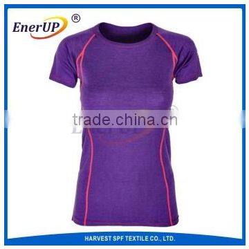 Colorful Custom wool thermal T-shirt